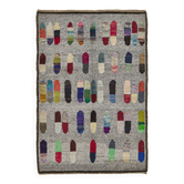 Tapis boho recyclé turc fait main 170 cm x 240 cm