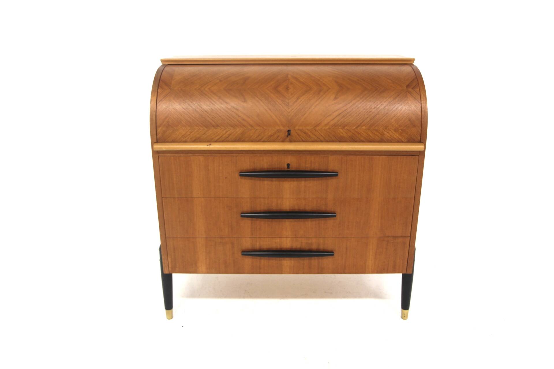 Scandinavian teak secretary, Bröderna Gustafssons, Sweden, 1950