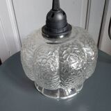Glass portable lamp