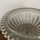 Bonbonniere, drageoire, sugar bowl in vintage molded and cut crystal