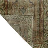 Turkish Anatolian Handmade Vintage Rug 243 cm x 150 cm