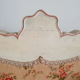 Wood and fabric screen