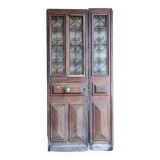 Porte d'entrée XIXème en chêne