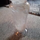 Vintage Clichy glass vase
