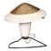 Small vintage lamp produced by Zukov around 1950