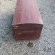 Solid wood trunk box patinated storage box
