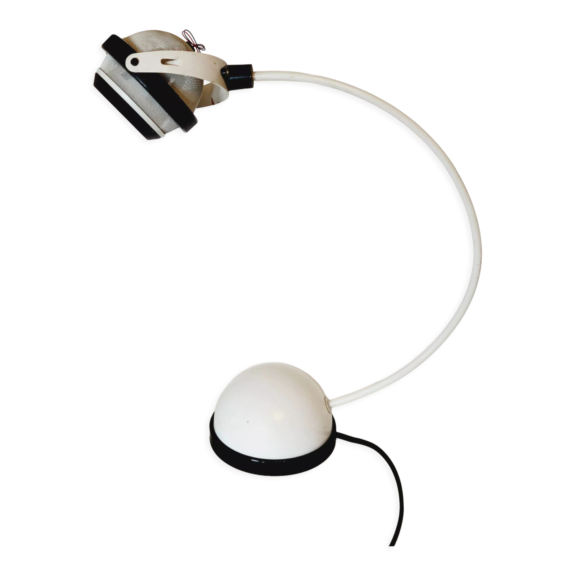 Vintage table lamp Veb Narva Rosa Luxemburg made in GDR