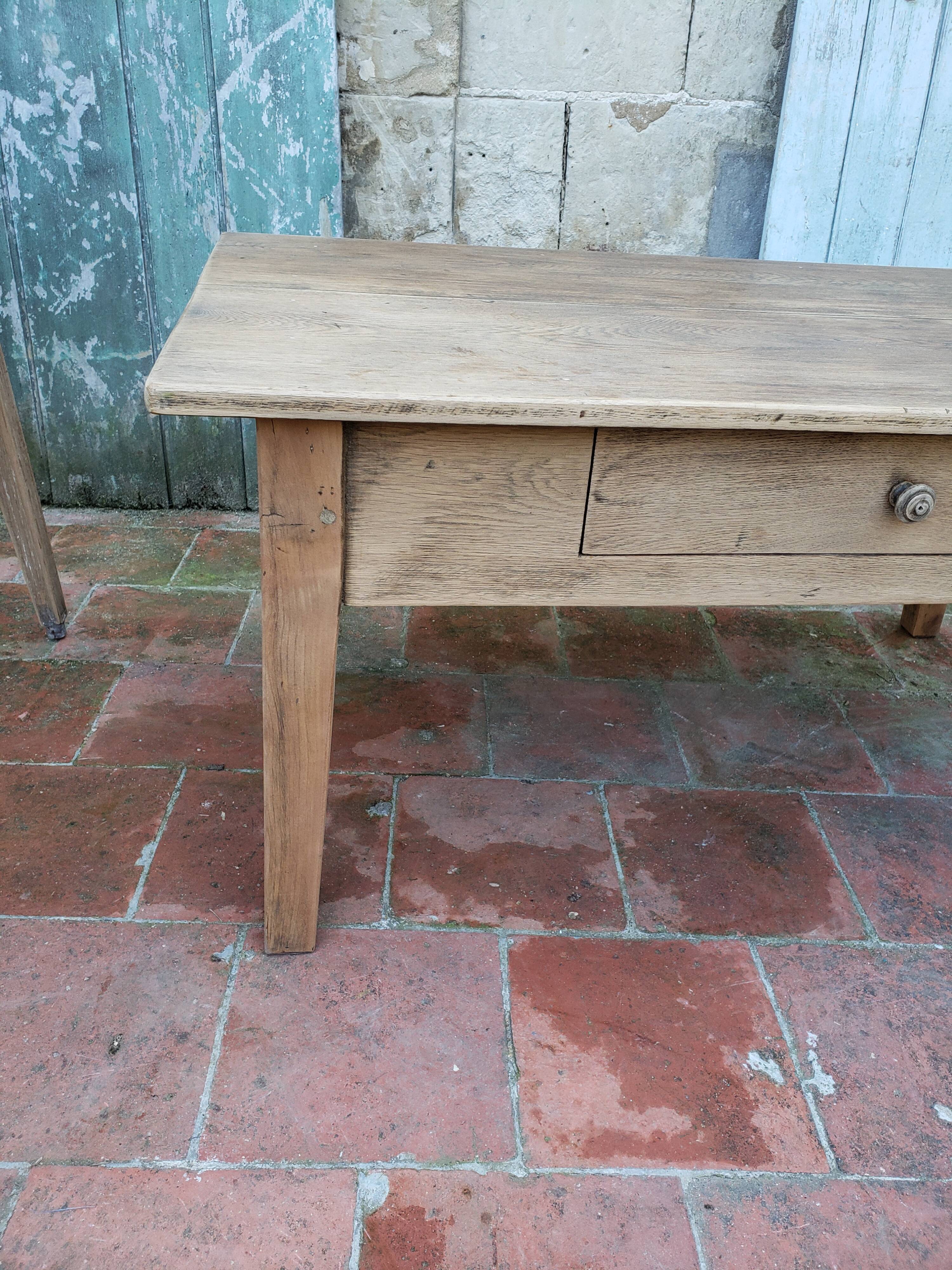 Farm table coffee table "langeais"