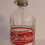 Advertising siphon bottle