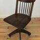 American office chair by Stoll Giroflex, wood