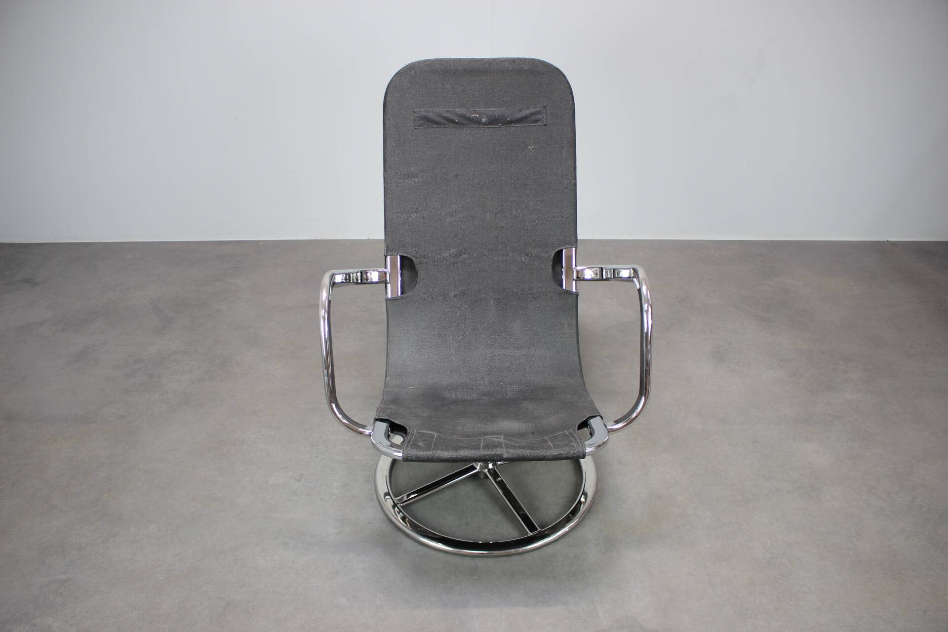 Fauteuil pivotant IKEA Smedsta par Ulf Quensel, années 1970