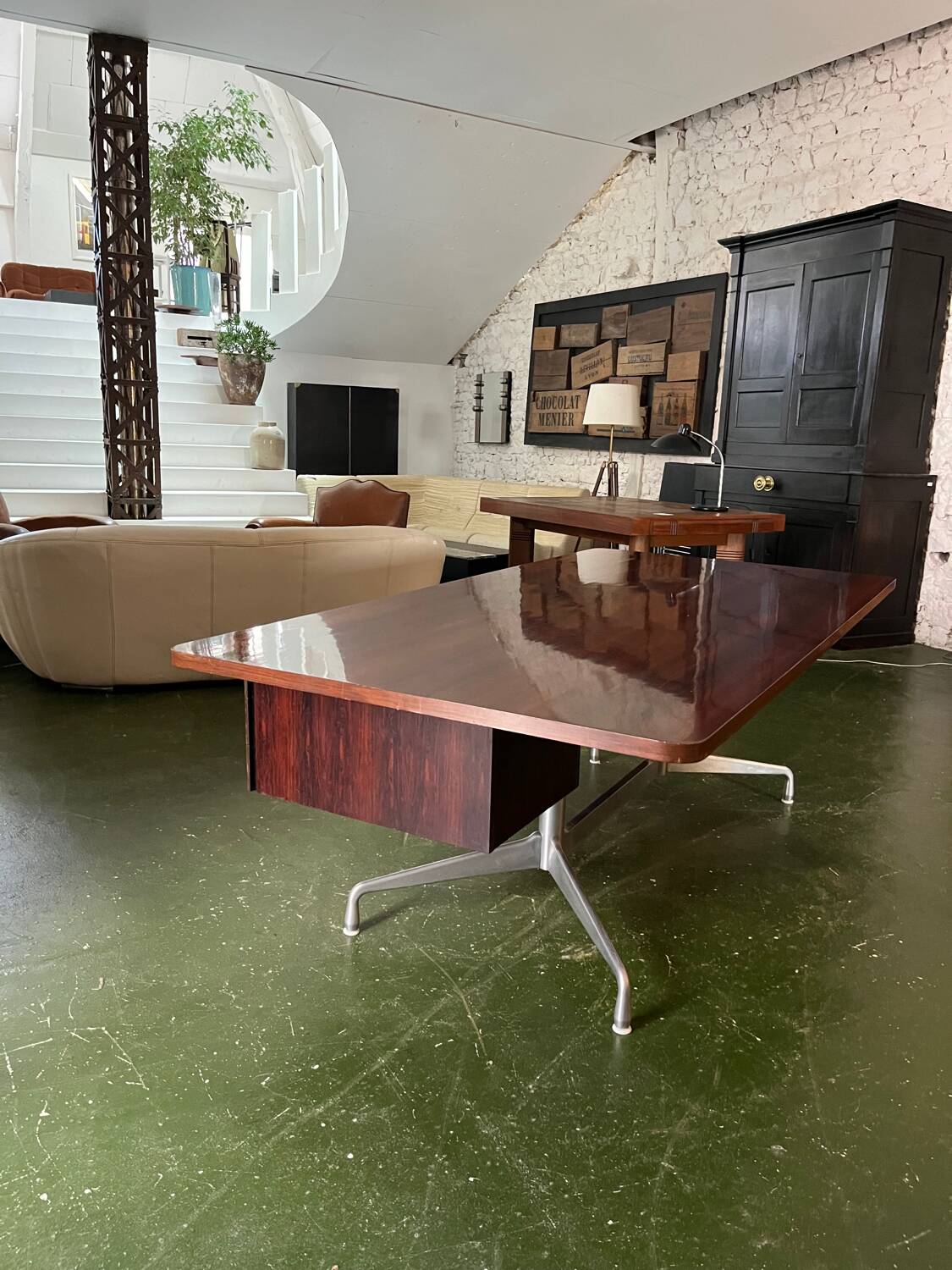 Charles & Ray Eames Rosewood Desk