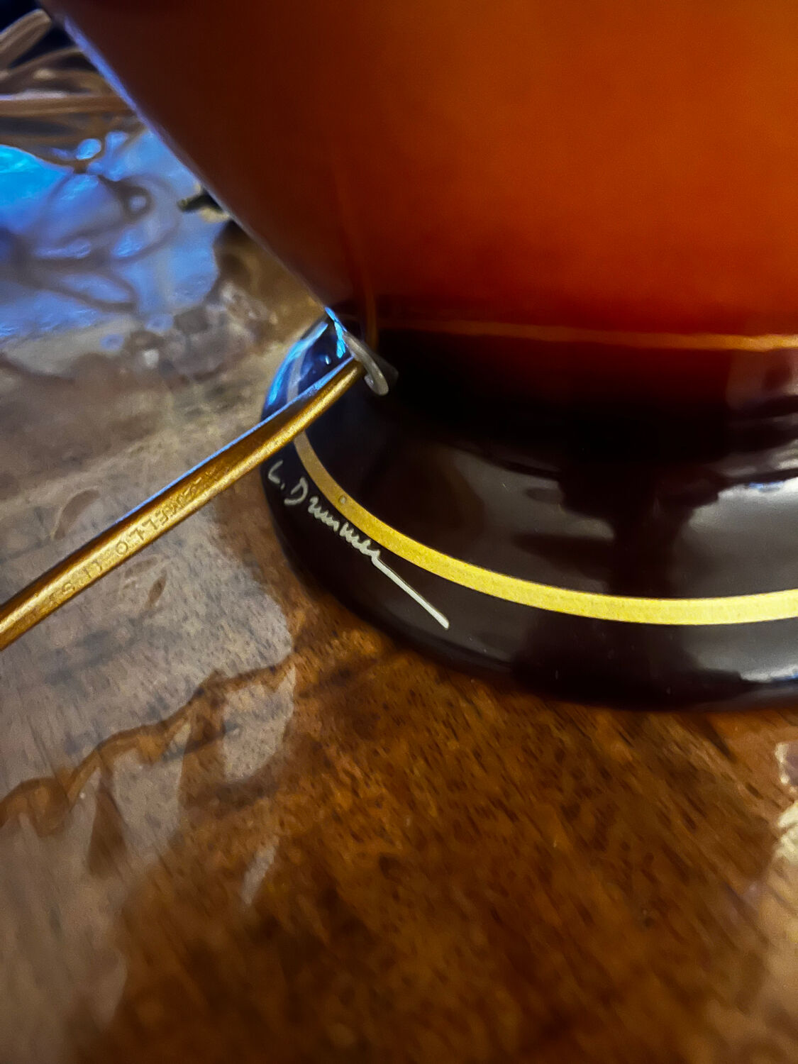 Large Louis Drimmer lamp signed 62cm - Chinoiserie Collection