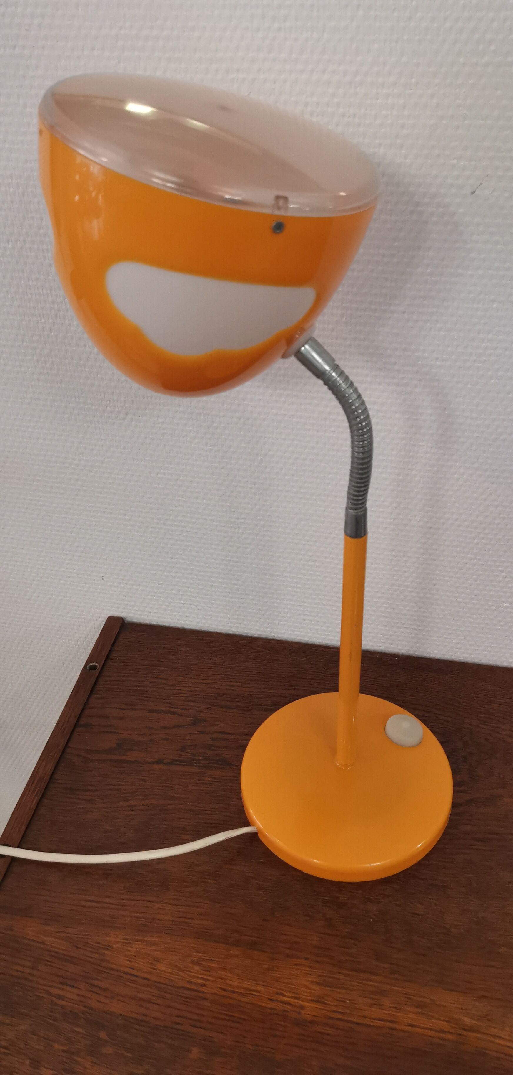 Ikea "Skojig" orange cloud desk lamp 90's