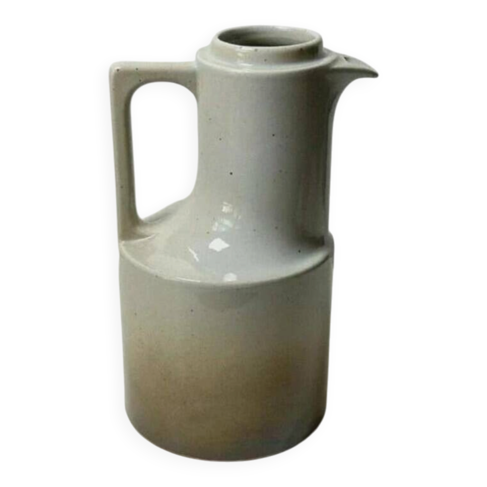 Vintage stoneware coffee pot / jug from Brenne – Grand Feu model, 1970s