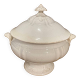 19th century Paris white porcelain tureen