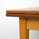 1960s Scandinavian rectangular extendable teak table