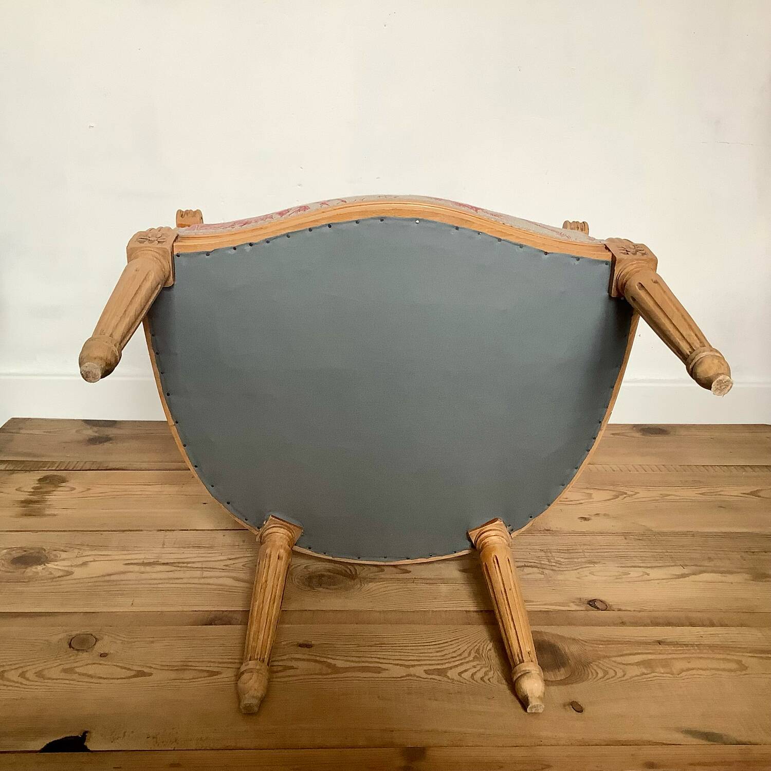 Louis XVI medallion armchair