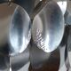 Table lamp silver lozenge and tulip foot, end of the years 70