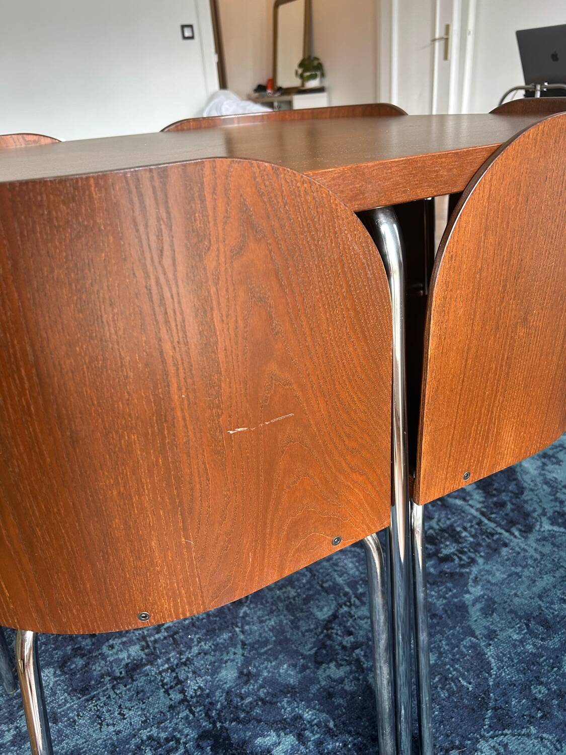 IKEA fusion table and chairs by Sarah Kragnert