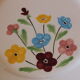 6 flat plates from the 50s Salins model Jocelyne