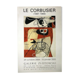 Le Corbusier Original Offset Lithograph Galerie Zlotowski 2005