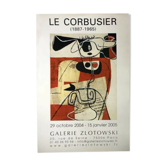 Le Corbusier Original Offset Lithograph Galerie Zlotowski 2005