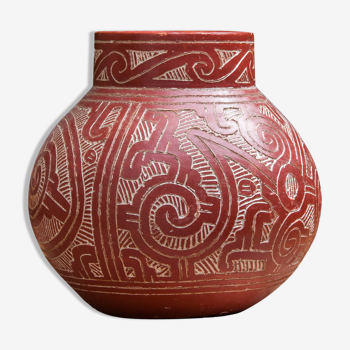 Terracotta vase Brazilian Crafts