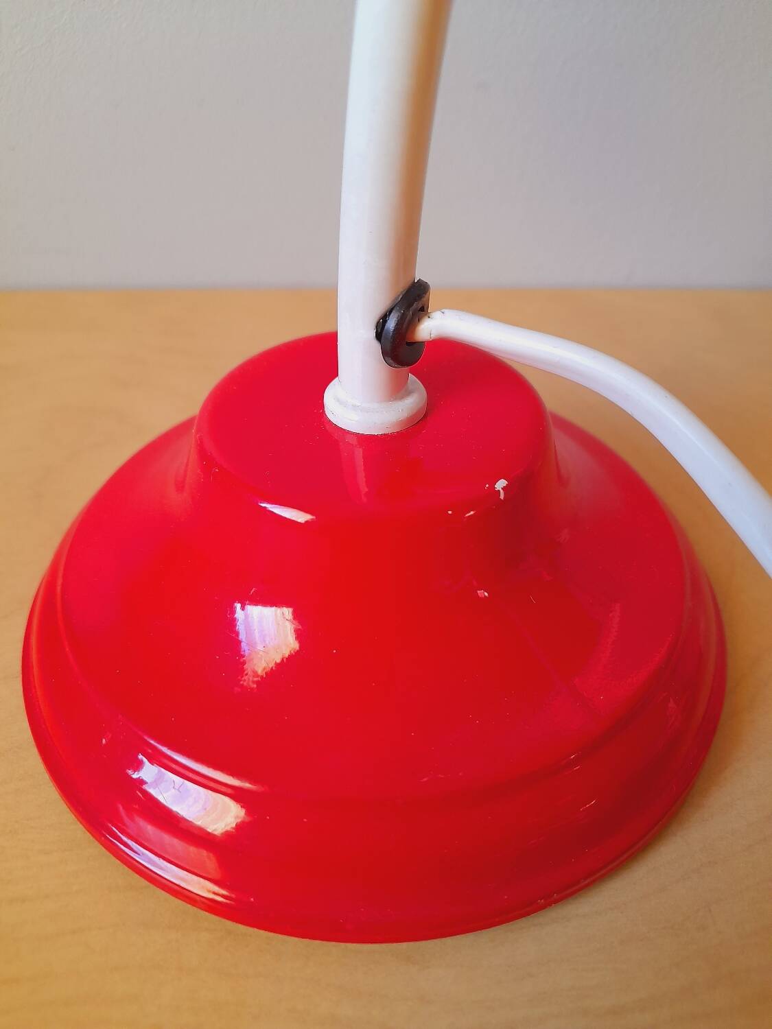 1980s metal desk lamp