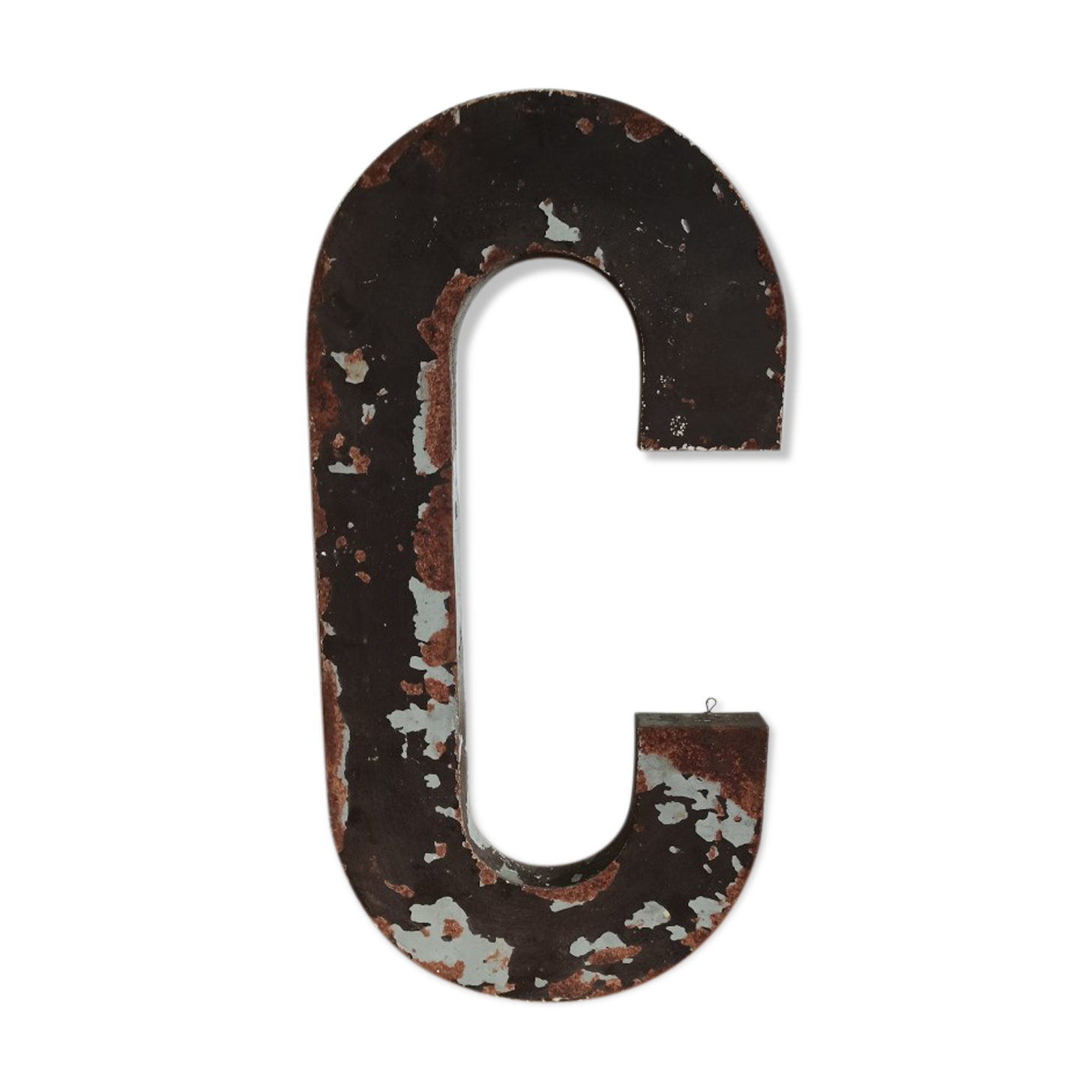 Industrial letter made of iron