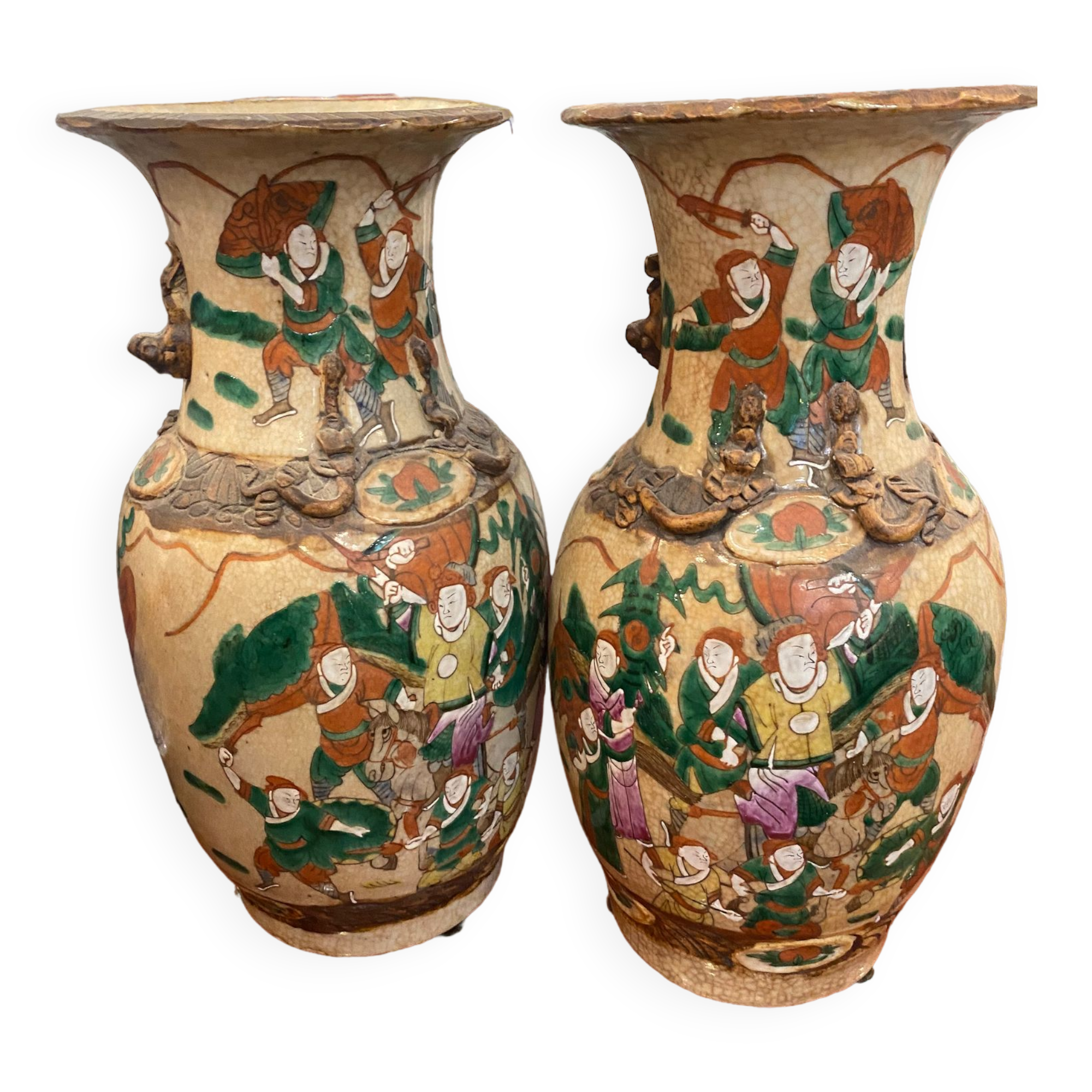 Paire de vases chinois