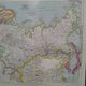 A geographical map from Atlas Quillet year 1925 map: Asia and Russia political map
