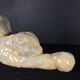 Art Deco Panthere / Cat sculpture in signed ceramic, Domien Ingels style
