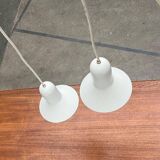Danish confetti pendant lamps from the mid-century space age by Claus Bondrup and Torsten Thorup for Focus, 1960s, set of 2.