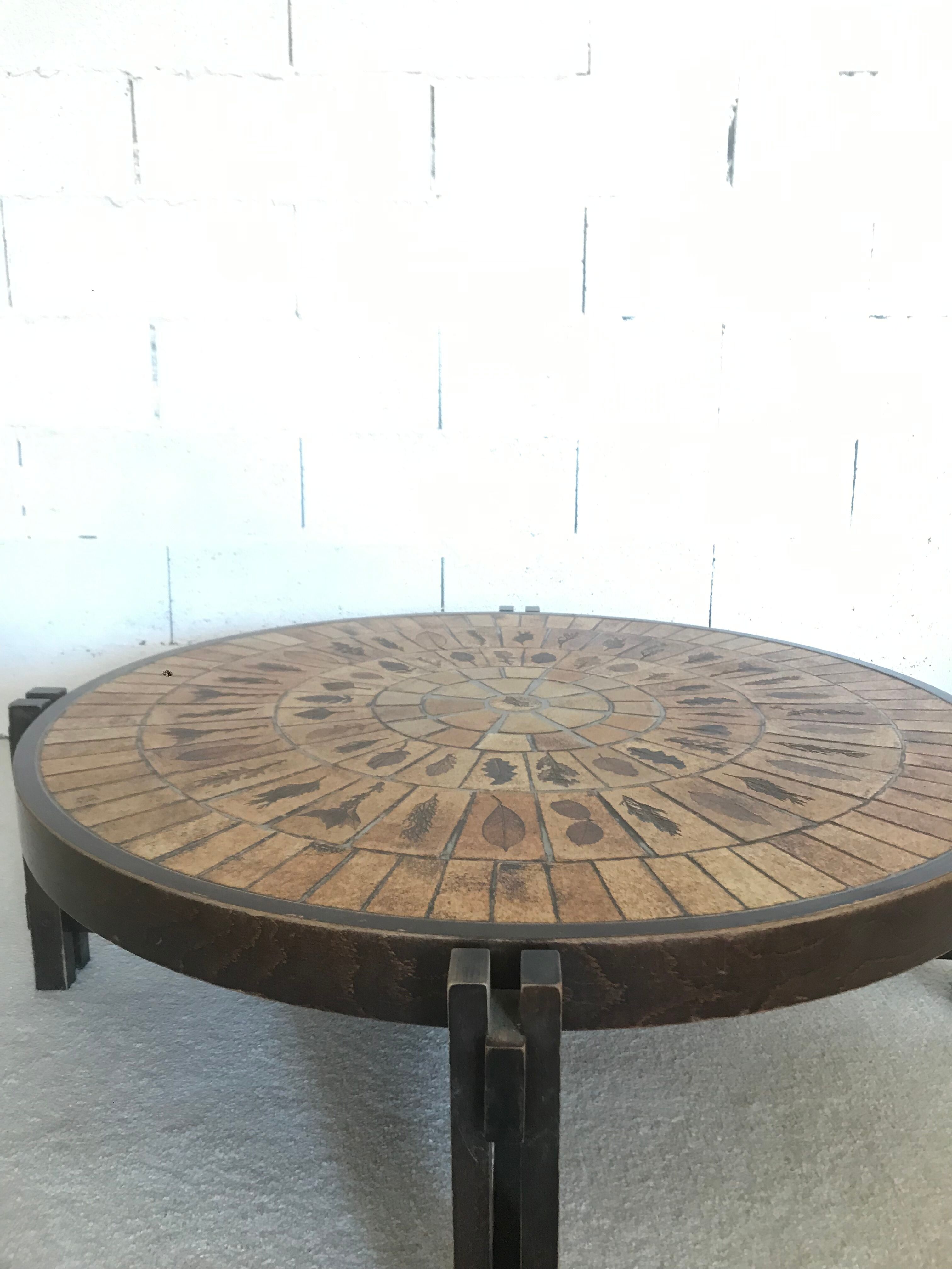 Table basse Roger Capron Vallauris
