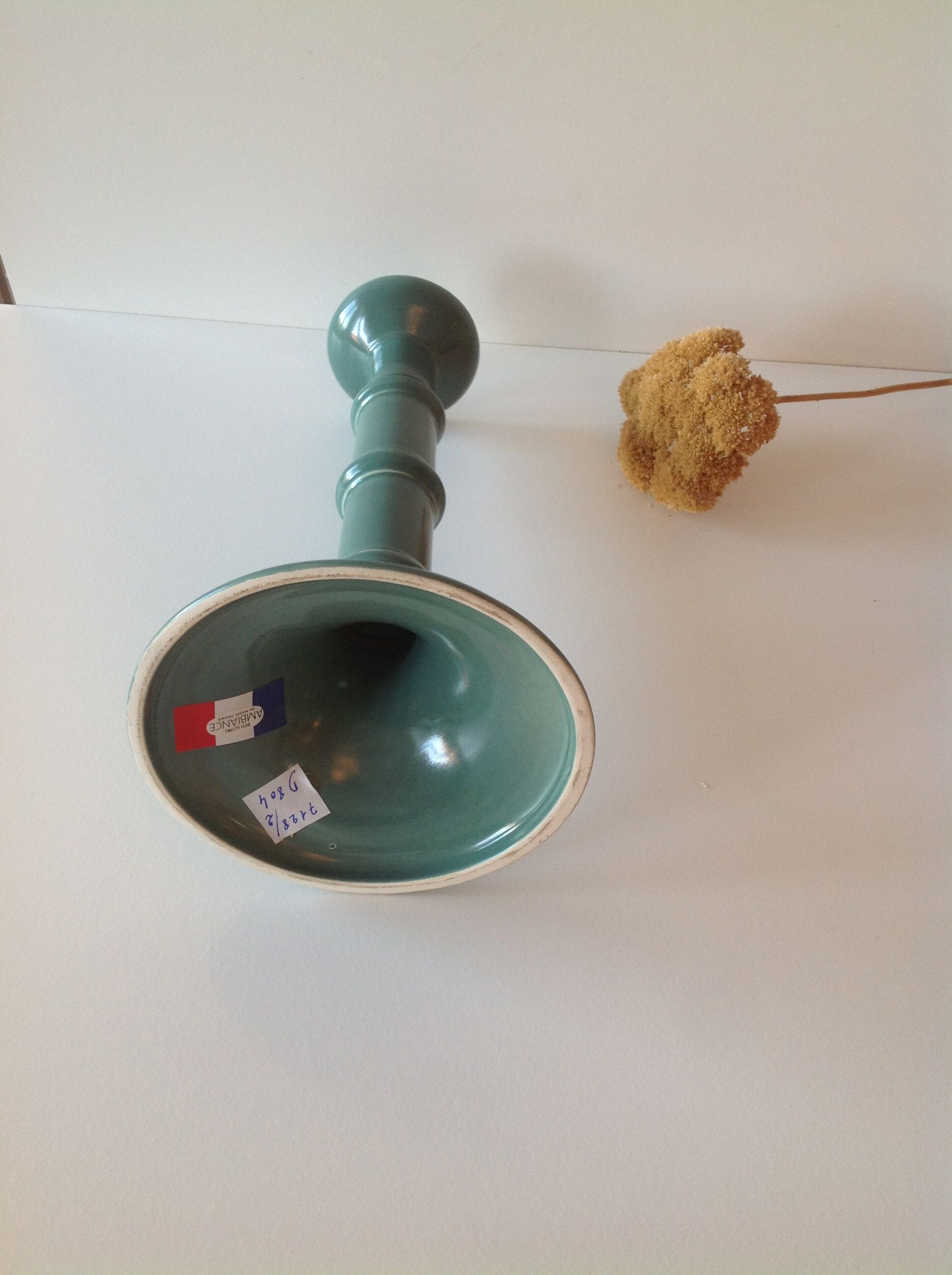 Ceramic candleholder