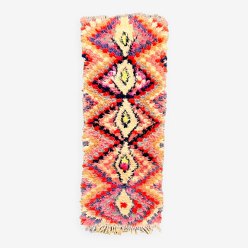 small Berber rug Azilal 75x200 cm