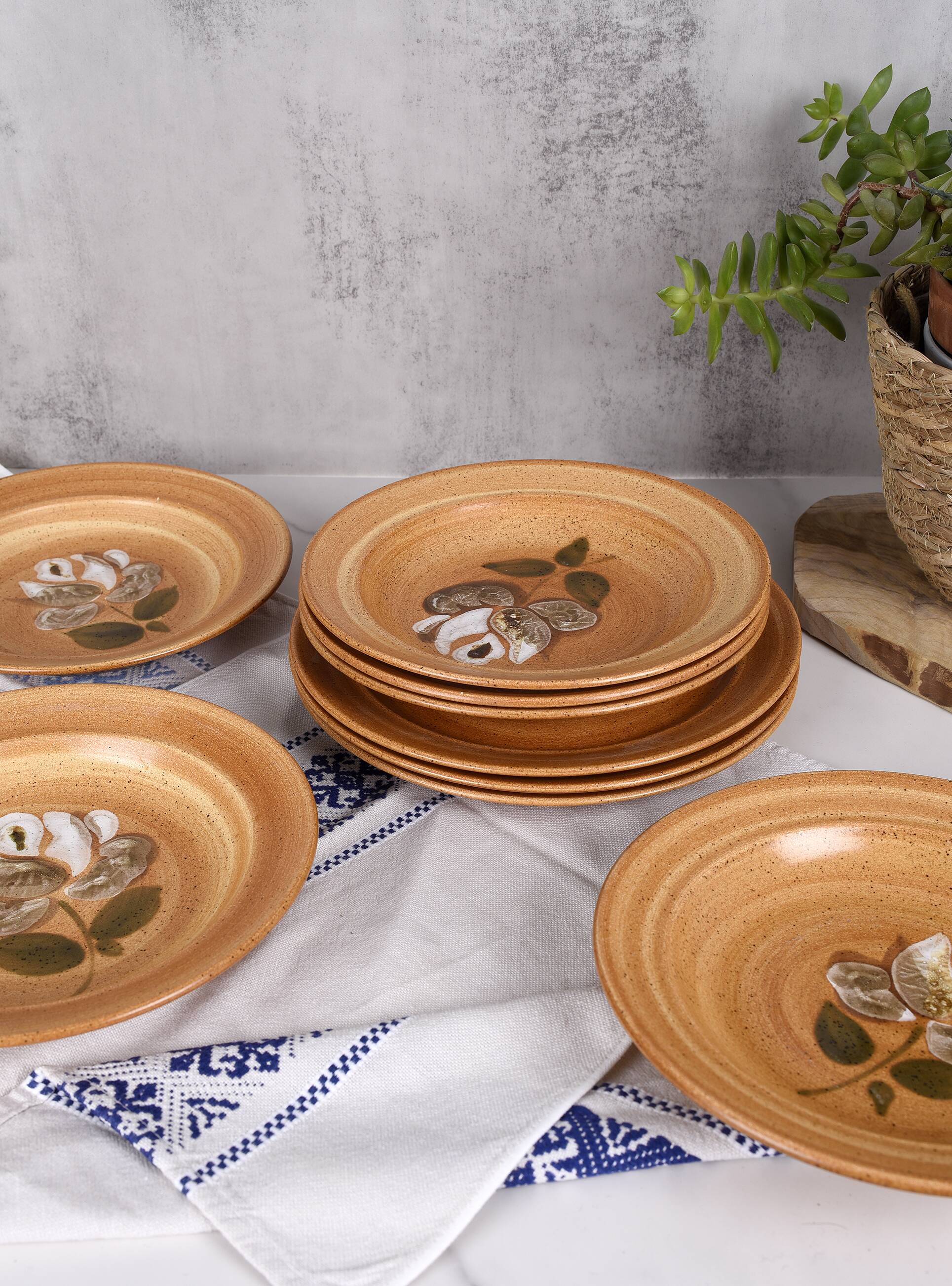 St-Amand 70s ceramic plates