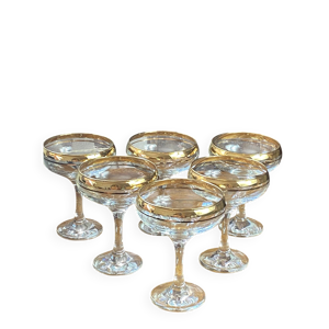 Coupes à champagne ou - dorure