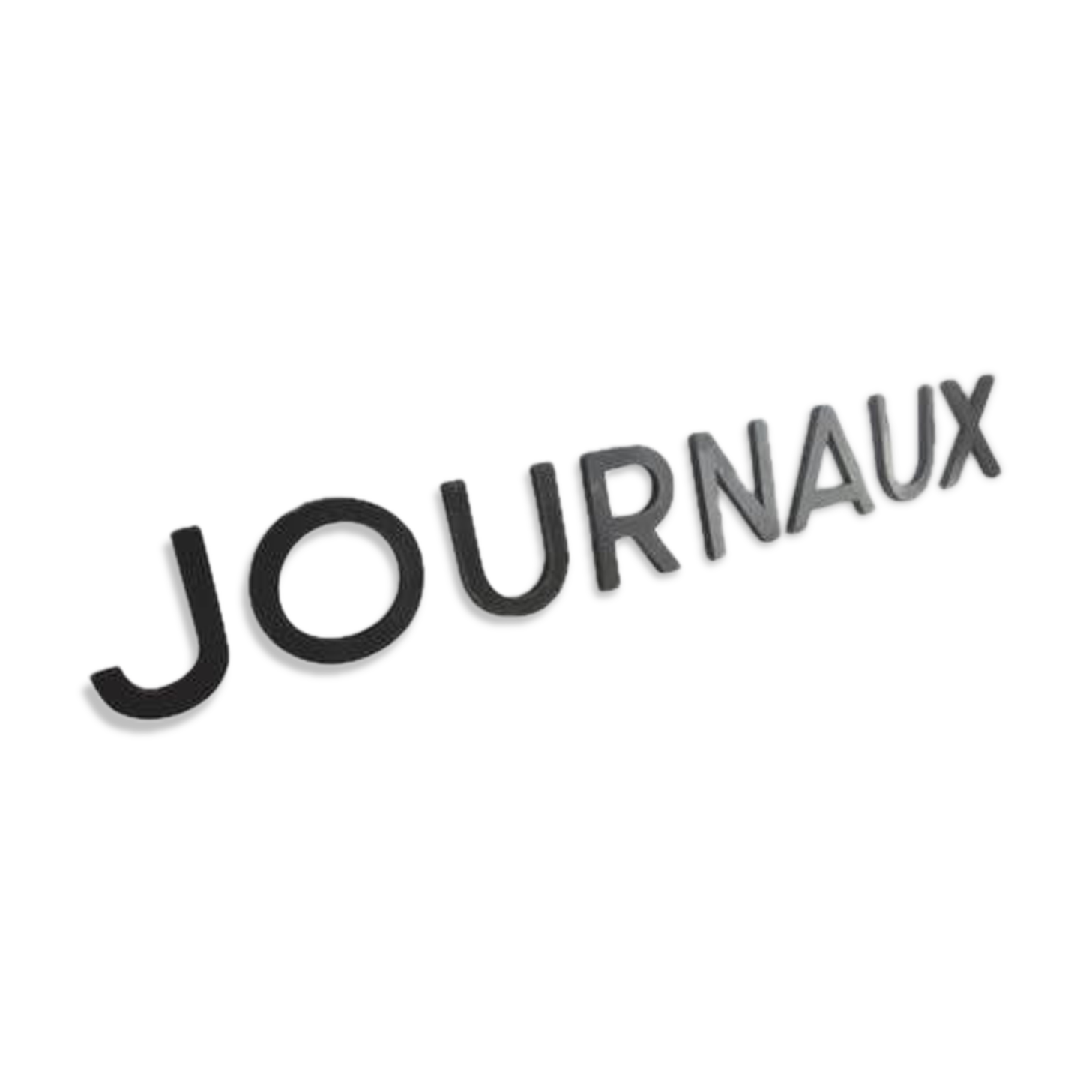 Signs Vintage Metal Newspapers