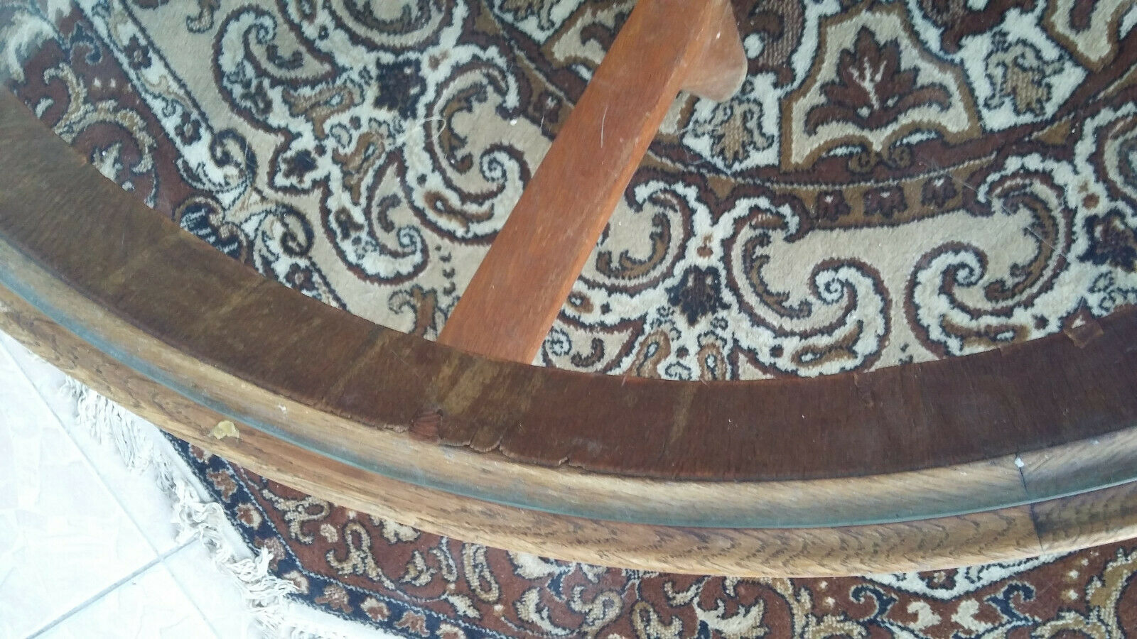 50/60 oak design coffee table