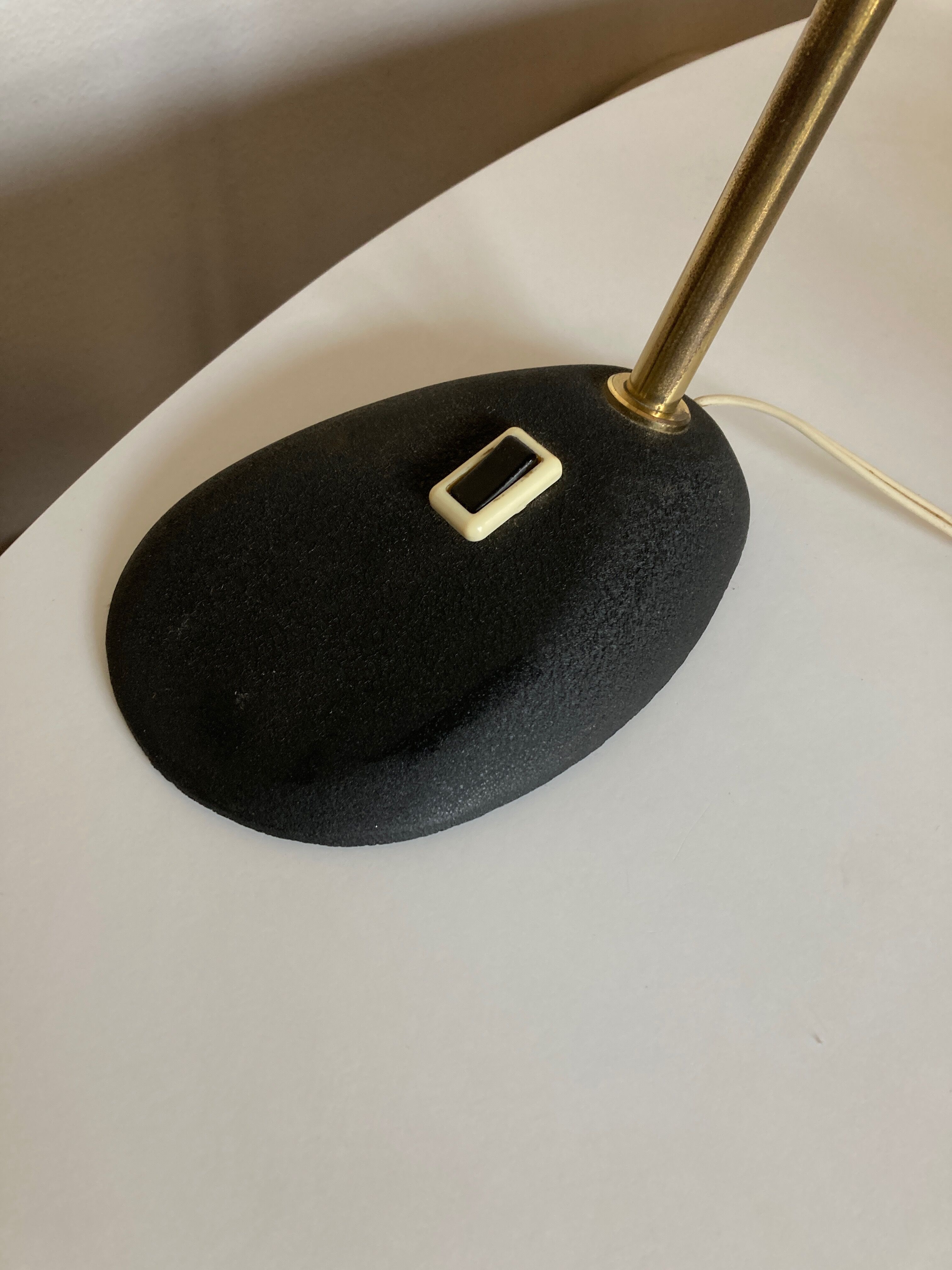 Desk lamp Jean Boris Lacroix mid century modern 1950