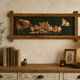 Large old print by Orens Denizard in its oak frame.