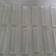 12 crystal knife rests in their box, Hungary, diamond point