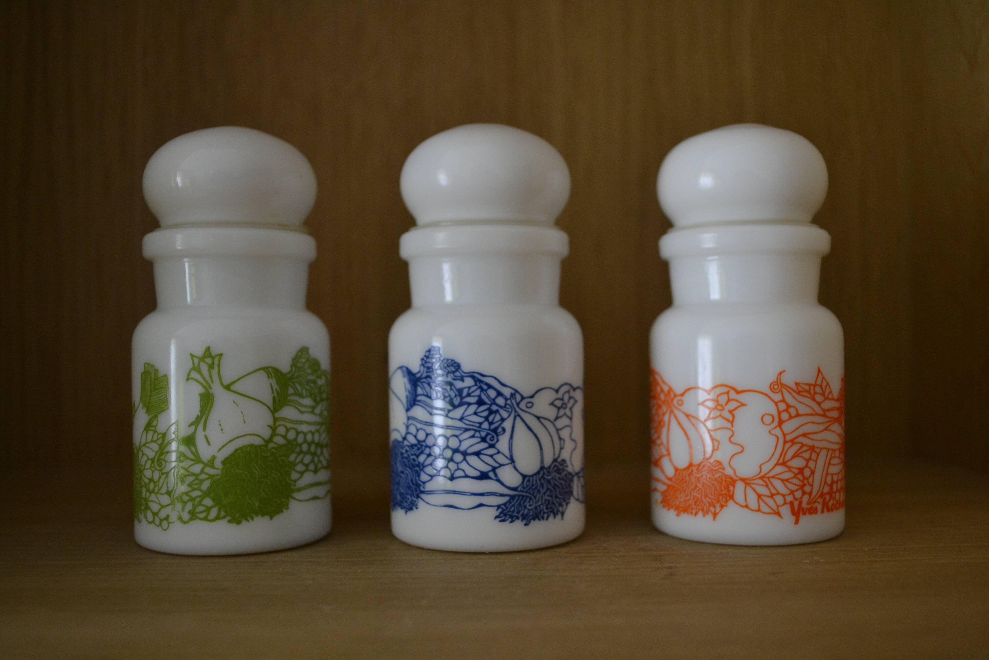 Lot de 3 pots à épices