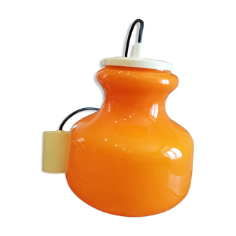Orange opaline hanging year 70