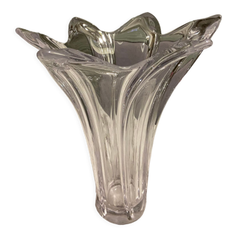 Vase en cristal Daum tulipe