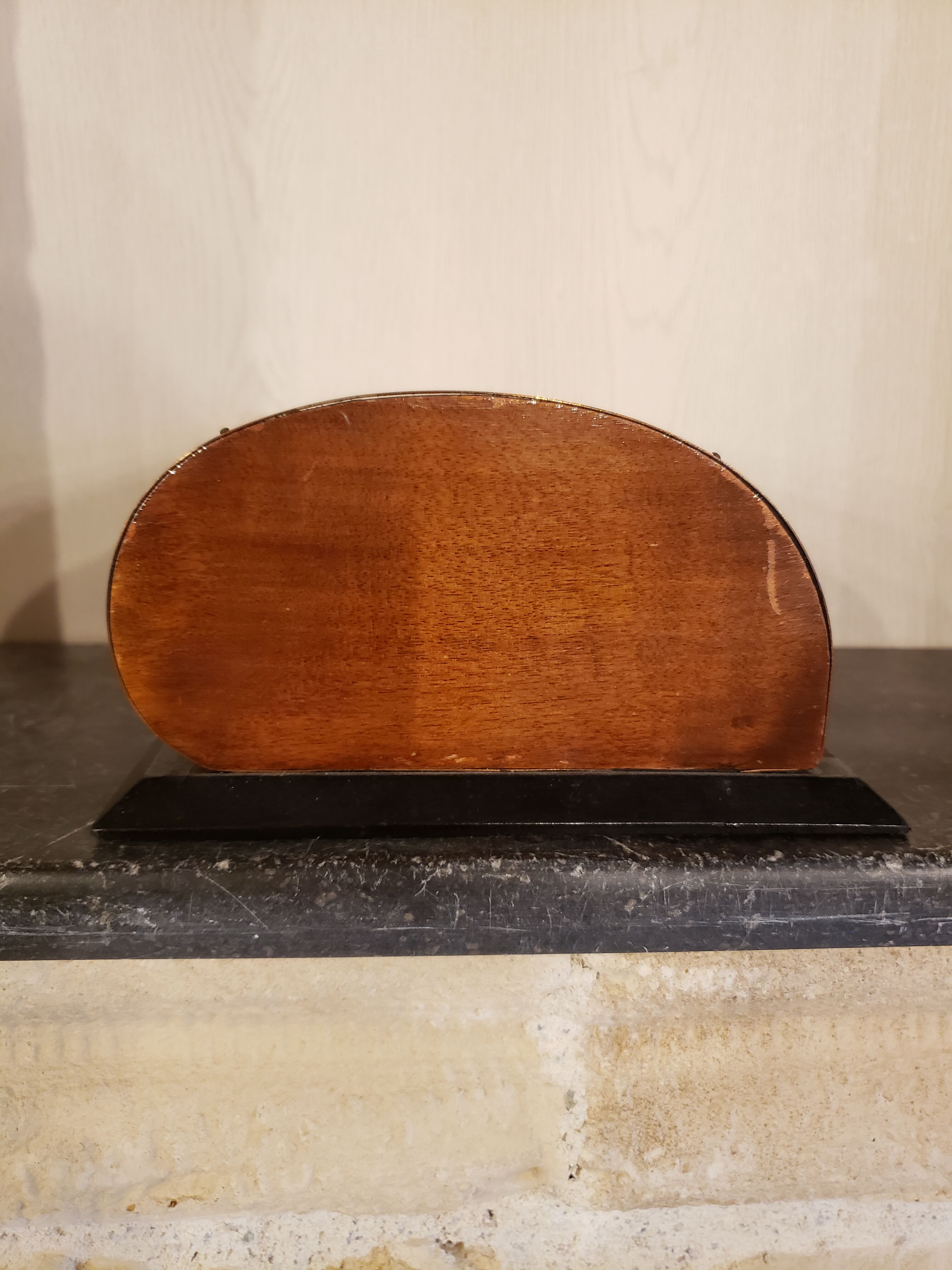 Cigarette box & glass ashtray