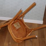 Set of 4 Baumann No. 30 chairs with wide back