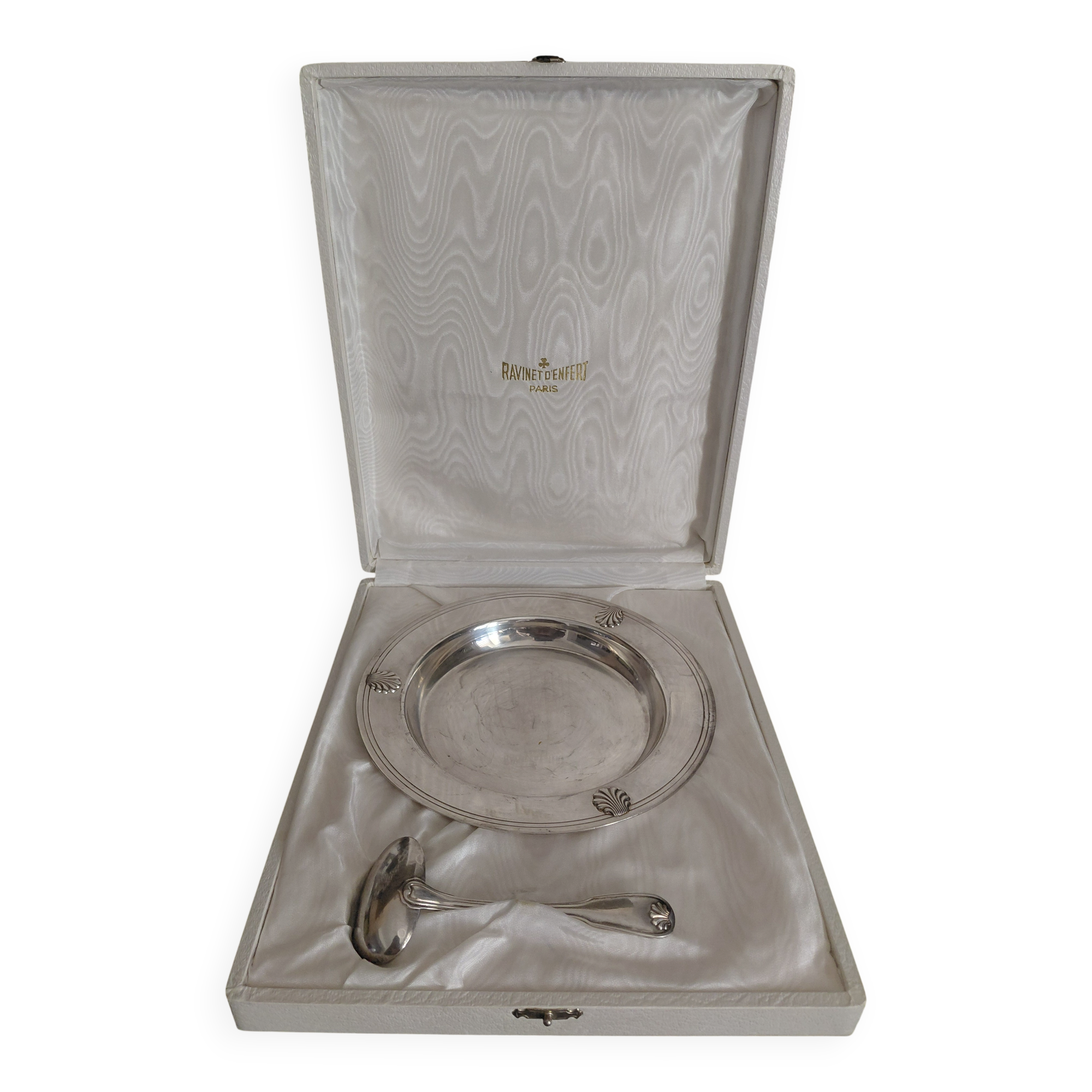 Coffret assiette a bouillie et sa cuillère